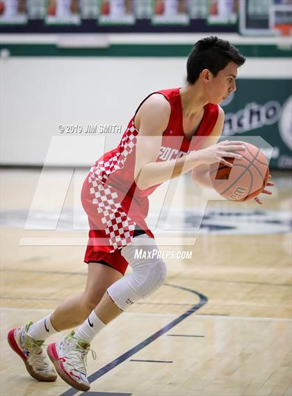 Thumbnail 2 in Santa Fe vs. Socorro (Jalene Berger Allstate Holiday Tournament) photogallery.