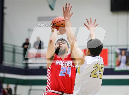 Thumbnail 2 in Santa Fe vs. Socorro (Jalene Berger Allstate Holiday Tournament) photogallery.