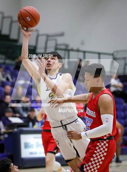 Thumbnail 3 in Santa Fe vs. Socorro (Jalene Berger Allstate Holiday Tournament) photogallery.