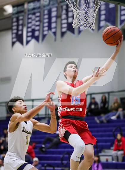 Thumbnail 3 in Santa Fe vs. Socorro (Jalene Berger Allstate Holiday Tournament) photogallery.