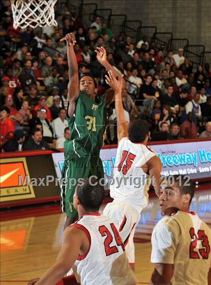 Thumbnail 3 in Orange Lutheran vs. Long Beach Poly (Nike Extravaganza) photogallery.