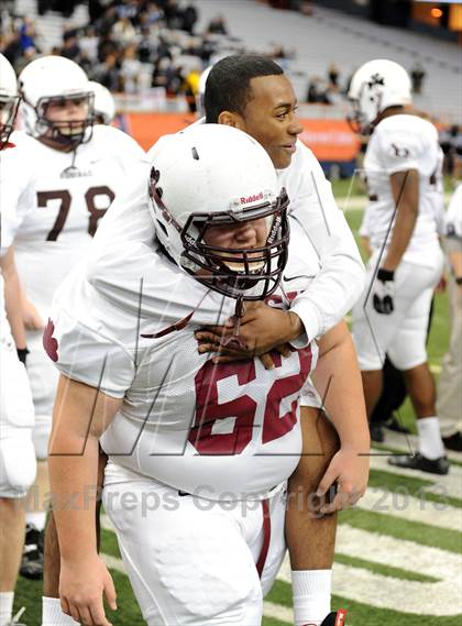 Thumbnail 3 in Aquinas  vs. Monroe-Woodbury (NYSPHSAA Class AA Final) photogallery.