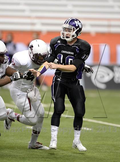 Thumbnail 3 in Aquinas  vs. Monroe-Woodbury (NYSPHSAA Class AA Final) photogallery.