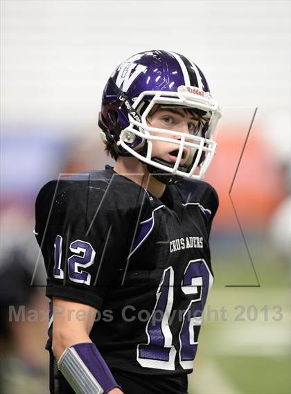Thumbnail 2 in Aquinas  vs. Monroe-Woodbury (NYSPHSAA Class AA Final) photogallery.