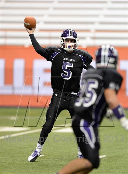 Thumbnail 2 in Aquinas  vs. Monroe-Woodbury (NYSPHSAA Class AA Final) photogallery.