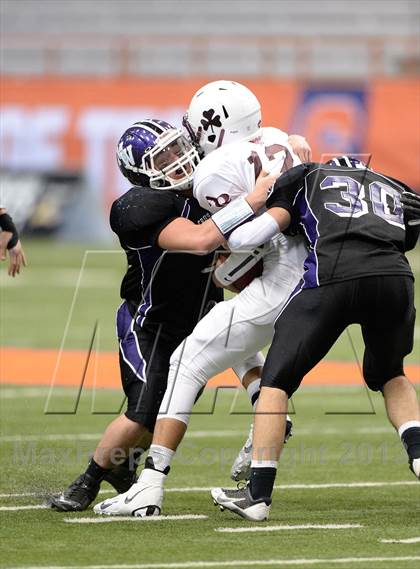 Thumbnail 2 in Aquinas  vs. Monroe-Woodbury (NYSPHSAA Class AA Final) photogallery.