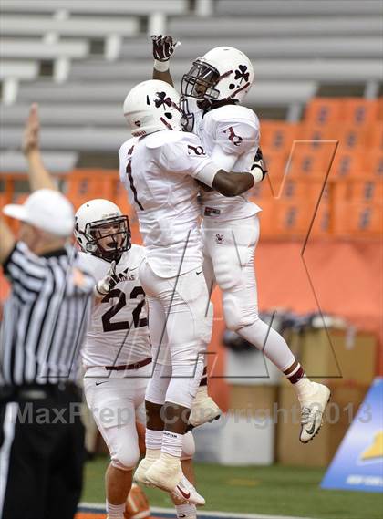 Thumbnail 1 in Aquinas  vs. Monroe-Woodbury (NYSPHSAA Class AA Final) photogallery.