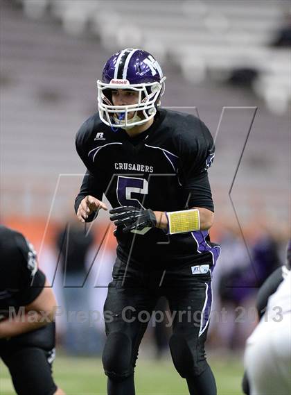 Thumbnail 2 in Aquinas  vs. Monroe-Woodbury (NYSPHSAA Class AA Final) photogallery.