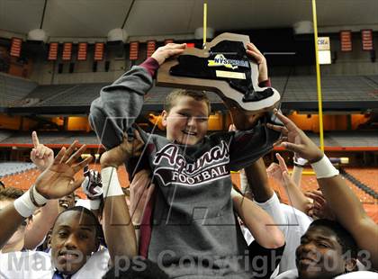 Thumbnail 1 in Aquinas  vs. Monroe-Woodbury (NYSPHSAA Class AA Final) photogallery.