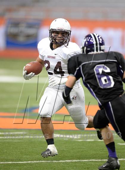 Thumbnail 1 in Aquinas  vs. Monroe-Woodbury (NYSPHSAA Class AA Final) photogallery.