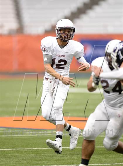 Thumbnail 3 in Aquinas  vs. Monroe-Woodbury (NYSPHSAA Class AA Final) photogallery.