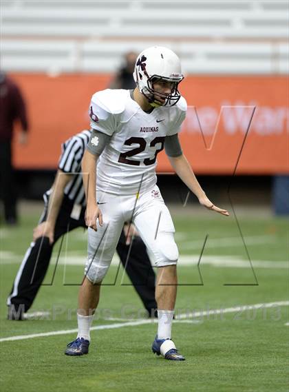 Thumbnail 2 in Aquinas  vs. Monroe-Woodbury (NYSPHSAA Class AA Final) photogallery.