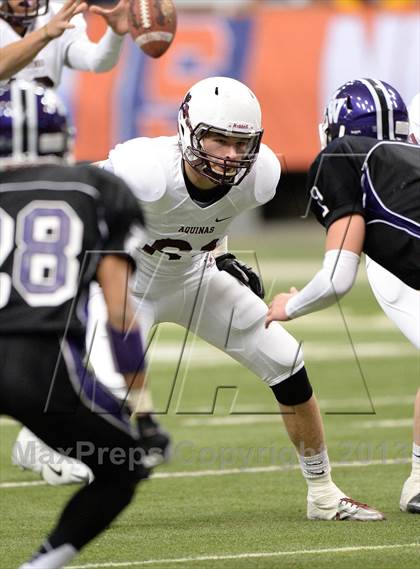 Thumbnail 1 in Aquinas  vs. Monroe-Woodbury (NYSPHSAA Class AA Final) photogallery.
