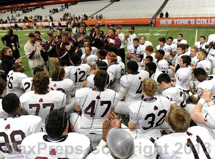 Thumbnail 1 in Aquinas  vs. Monroe-Woodbury (NYSPHSAA Class AA Final) photogallery.