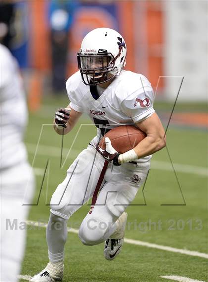 Thumbnail 3 in Aquinas  vs. Monroe-Woodbury (NYSPHSAA Class AA Final) photogallery.