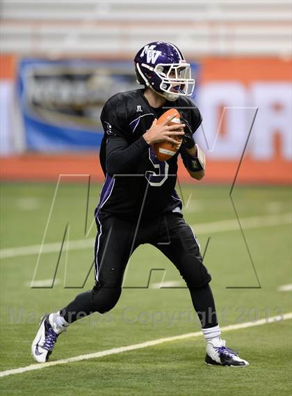 Thumbnail 1 in Aquinas  vs. Monroe-Woodbury (NYSPHSAA Class AA Final) photogallery.