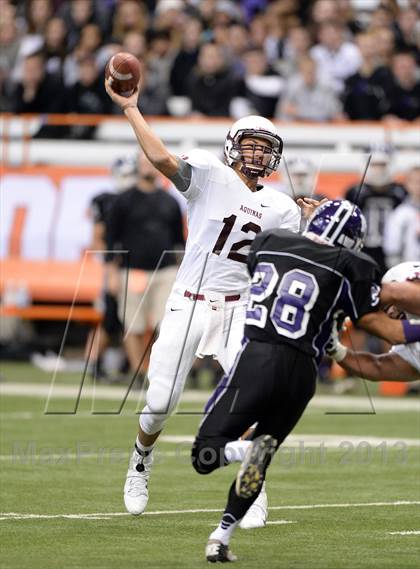 Thumbnail 2 in Aquinas  vs. Monroe-Woodbury (NYSPHSAA Class AA Final) photogallery.