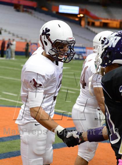 Thumbnail 2 in Aquinas  vs. Monroe-Woodbury (NYSPHSAA Class AA Final) photogallery.
