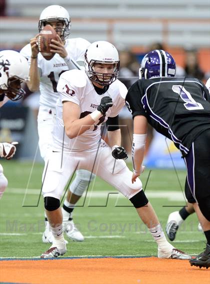 Thumbnail 3 in Aquinas  vs. Monroe-Woodbury (NYSPHSAA Class AA Final) photogallery.