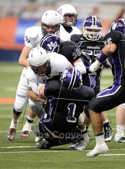 Thumbnail 2 in Aquinas  vs. Monroe-Woodbury (NYSPHSAA Class AA Final) photogallery.