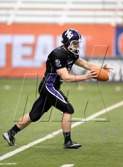 Thumbnail 1 in Aquinas  vs. Monroe-Woodbury (NYSPHSAA Class AA Final) photogallery.