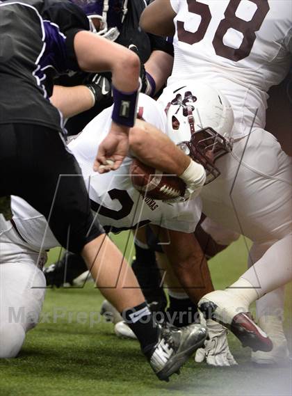 Thumbnail 3 in Aquinas  vs. Monroe-Woodbury (NYSPHSAA Class AA Final) photogallery.