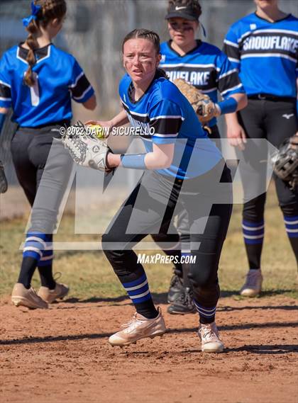Thumbnail 2 in Snowflake vs. Eastmark (Dobson/Westwood Invitational) photogallery.