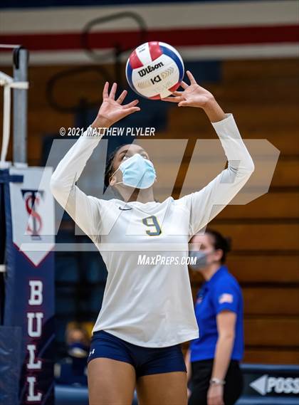 Thumbnail 2 in E.E. Smith vs Cape Fear (PAC Conference Tournament First Round) photogallery.
