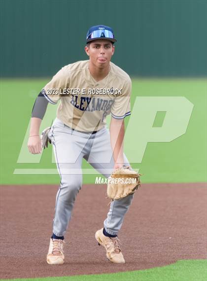 Thumbnail 1 in Alexander vs. Brennan (UIL 6A Bi-District Playoffs) photogallery.