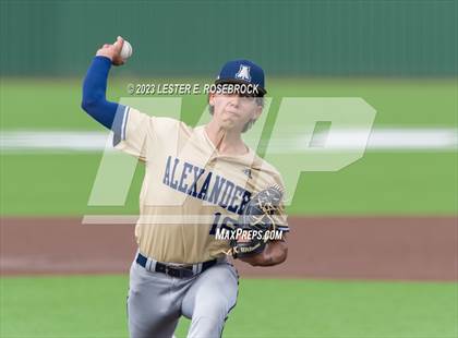 Thumbnail 1 in Alexander vs. Brennan (UIL 6A Bi-District Playoffs) photogallery.