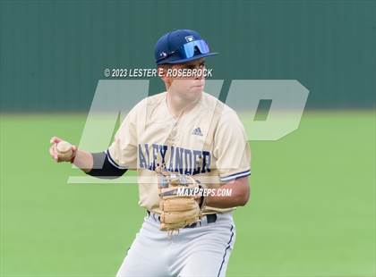 Thumbnail 1 in Alexander vs. Brennan (UIL 6A Bi-District Playoffs) photogallery.