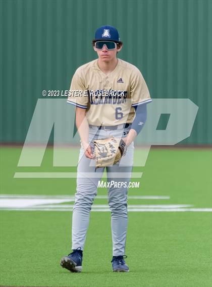 Thumbnail 3 in Alexander vs. Brennan (UIL 6A Bi-District Playoffs) photogallery.