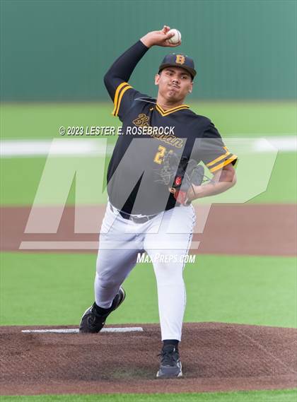 Thumbnail 3 in Alexander vs. Brennan (UIL 6A Bi-District Playoffs) photogallery.