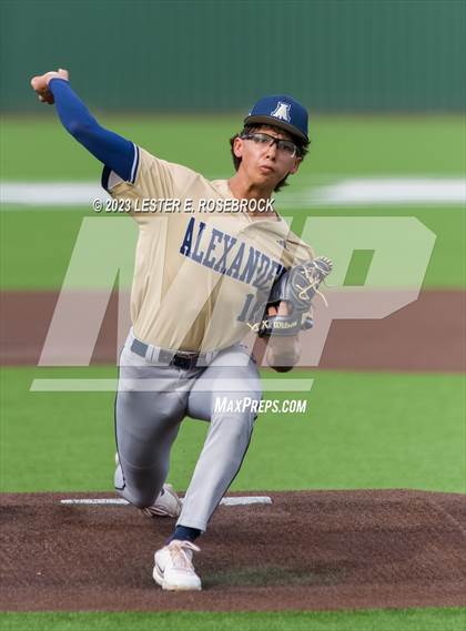 Thumbnail 3 in Alexander vs. Brennan (UIL 6A Bi-District Playoffs) photogallery.