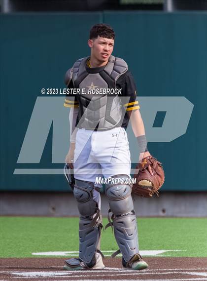 Thumbnail 1 in Alexander vs. Brennan (UIL 6A Bi-District Playoffs) photogallery.