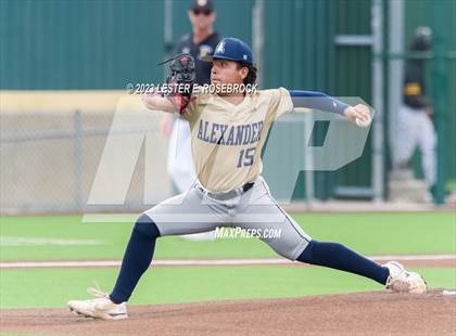 Thumbnail 3 in Alexander vs. Brennan (UIL 6A Bi-District Playoffs) photogallery.
