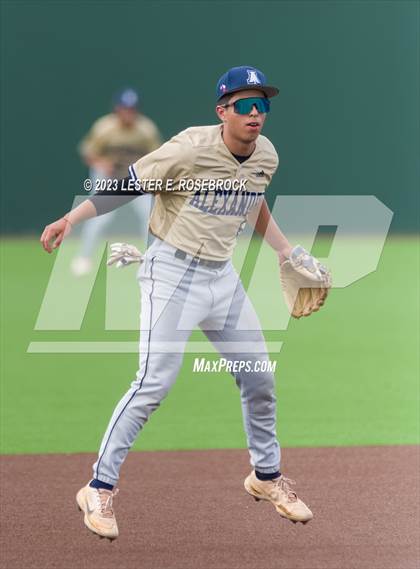 Thumbnail 3 in Alexander vs. Brennan (UIL 6A Bi-District Playoffs) photogallery.