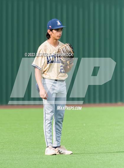 Thumbnail 1 in Alexander vs. Brennan (UIL 6A Bi-District Playoffs) photogallery.