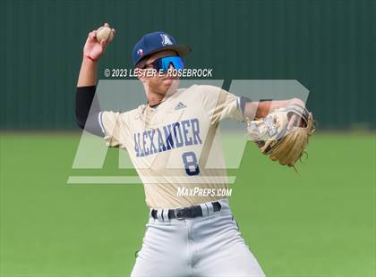 Thumbnail 3 in Alexander vs. Brennan (UIL 6A Bi-District Playoffs) photogallery.