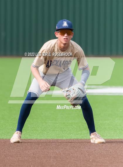 Thumbnail 2 in Alexander vs. Brennan (UIL 6A Bi-District Playoffs) photogallery.