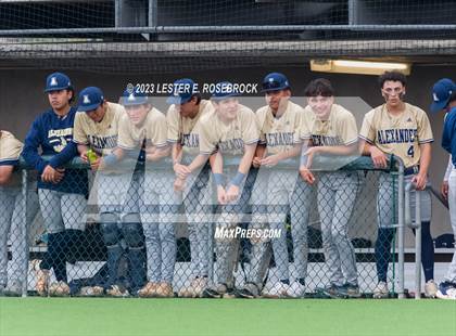Thumbnail 3 in Alexander vs. Brennan (UIL 6A Bi-District Playoffs) photogallery.