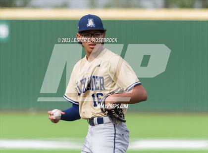 Thumbnail 2 in Alexander vs. Brennan (UIL 6A Bi-District Playoffs) photogallery.