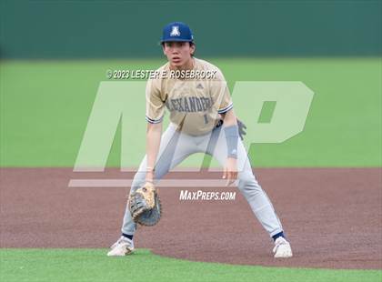 Thumbnail 3 in Alexander vs. Brennan (UIL 6A Bi-District Playoffs) photogallery.