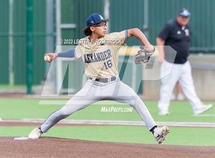 Thumbnail 1 in Alexander vs. Brennan (UIL 6A Bi-District Playoffs) photogallery.