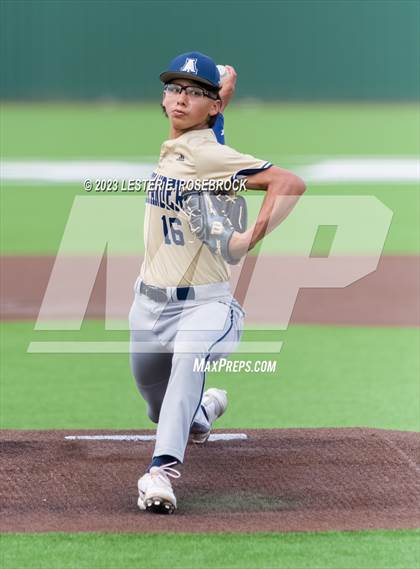 Thumbnail 1 in Alexander vs. Brennan (UIL 6A Bi-District Playoffs) photogallery.
