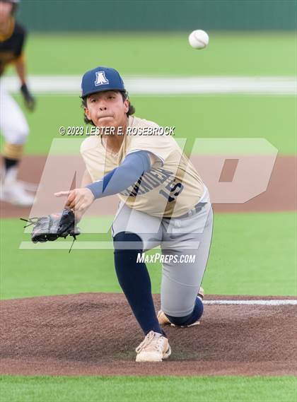 Thumbnail 1 in Alexander vs. Brennan (UIL 6A Bi-District Playoffs) photogallery.