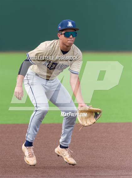Thumbnail 3 in Alexander vs. Brennan (UIL 6A Bi-District Playoffs) photogallery.