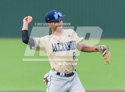 Thumbnail 1 in Alexander vs. Brennan (UIL 6A Bi-District Playoffs) photogallery.