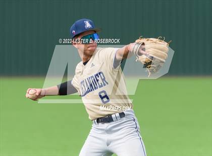 Thumbnail 1 in Alexander vs. Brennan (UIL 6A Bi-District Playoffs) photogallery.