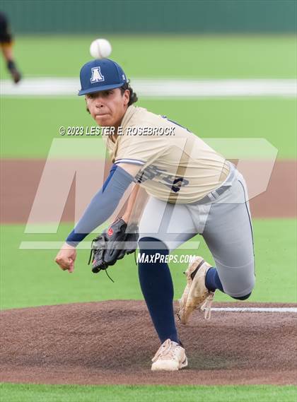 Thumbnail 1 in Alexander vs. Brennan (UIL 6A Bi-District Playoffs) photogallery.